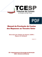 Manual Da Prestação de Contas Dos Repasses Ao Terceiro Setor - v1.0