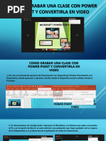 Grabar Una Clase Con Power Point