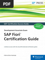 SAP Fiori Certification Guide ES