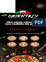 Pizzaria Orientaly Cardapio de Pizzas Outubro 2022