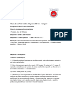 Plano de Tratamento Paciente José