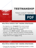 Testmanship