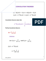 Convolution Theorem