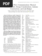 2018-Millimeter-Wave Communications - Physical Channel Models