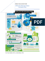 ENGL 214 Course Theme T232 Food and Water
