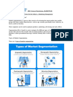 Segmentation