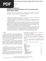 D7320 - 18 Standard Test Method For Evaluation of Automotive Engine Oils in The Sequence IIIG, Spark-Ignition Engine