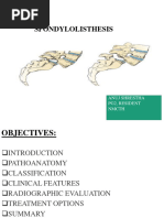 SPONDYLOLISTHESIS