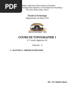 Topographie 1-Chapitre II