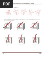 Electromagnetism Worksheet-3 (Ol)