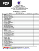 Attendance