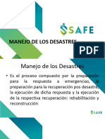 Manejo de Los Desastres