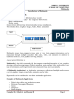 Chapter 1 - Introduction To Multimedia