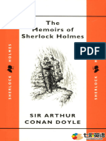 The Memoirs of Sherlock Holmes - Arthur Conan Doyle