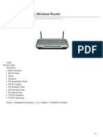 Belkin F5D9630-4 DSL Wireless Router