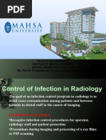 Infection Control in Radiology 2021