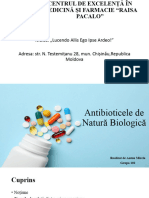 Antibioticile de Natură Biologică