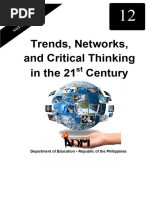 Trends Networks and Critical Thinking in The 21st Century