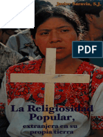 La Religiosidad Popular, Extranjera en Su Propia Tierra