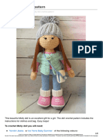 Amigurumi - Today-Molly Doll Crochet Pattern