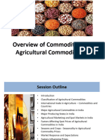 Overview of Commodities - Agricultural Commodities