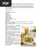 Recetas de Comida