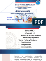 Clase Semana 12. Bromatologia CLASE DE FRUTAS D2-2023