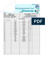 ENAT (Class) Grade 4 PreTest