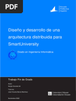 Diseño y Desarrollo de Una Arquitectura Distribuida para SmartUniversity