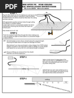 Star Ceiling Kit Instructions