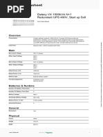 Schneider Electric - Galaxy-VX - GVX1750K1500HS