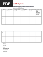 Subject Reports On Student Performance of Curriculum Map Standards and Competencies 2023