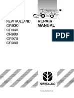 New Holland CR920 CR940 CR960 CR970 CR980 Combines Service Repair Manual