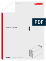 Fronius TransTig 1750 Operating Instructions