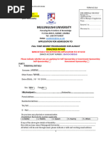 2024-2025 Fulltime Application Form