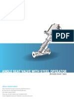 Uflow Make Angle Seat Valve