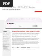 Fortigate Fortiwifi 40f Series