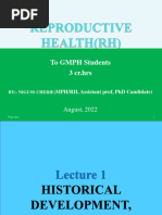 1-Introduction To Reproductive Health