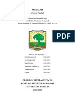 Makalah KLP 1 Menkeu - Cost of Capital