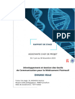 Rapport de Stage 2023