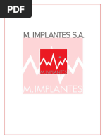 M Implantes Catalogo