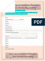 Cs302p File 2 Quiz#10 18july23 Finals by Miss Mehwish