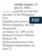 The Philippine Presidents