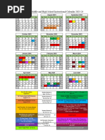 2023-2024 Instructional Calendar