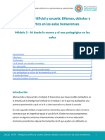 Inteligencia Artificial y Escuela: Dilemas, Debates y Uso Crítico en Las Aulas Bonaerenses