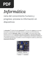 Informática - Wikipedia, La Enciclopedia Libre