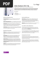 Synology DS110j Data Sheet Enu