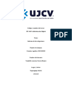 Informe Evaluacion III Parcial