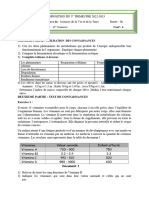 Composition Du 3 Trimestre 2023