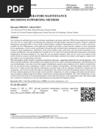 Aircraft Operators Maintenance Decision